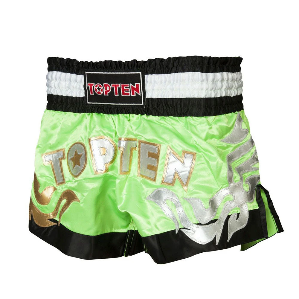 TOP TEN Thai Shorts - Neon-green, 1862-5 K1 & Thai Shorts 3 TOP TEN Thai Shorts - Neon-green, 1862-5 K1 & Thai Shorts
