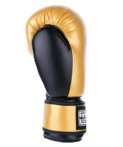 Fighter Basic Gloves - Gold/black, 1376APUGL 9 Fighter Basic Gloves - Gold/black, 1376APUGL