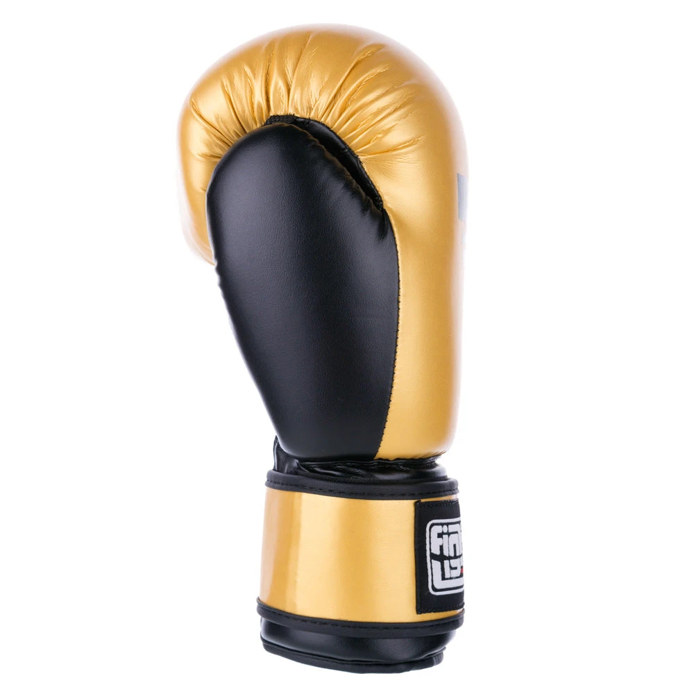 Fighter Basic Gloves - Gold/black, 1376APUGL 6 Fighter Basic Gloves - Gold/black, 1376APUGL