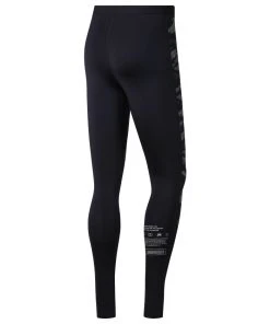 Reebok Crossfit Compression Tights - Black/green, DP4569 Pants