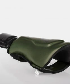 PROTECTION Fighter Shinguards Thai Classic - Khaki/black, JE1573GNB