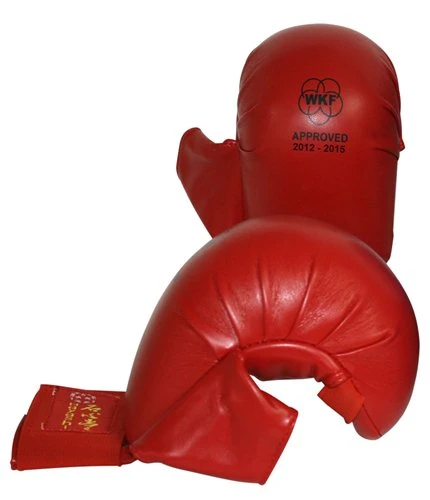 Hayashi Karate Protectors WKF - Tsuki - Red, 238-4 3 Hayashi Karate Protectors WKF - Tsuki - Red, 238-4