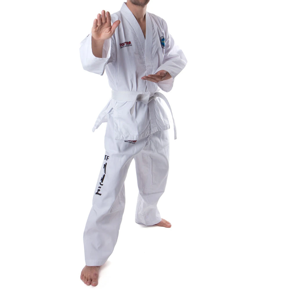 Taekwondo ITF Uniforms Top Ten Dobok KYONG - Student - White, 1669-1-CZ 3 Taekwondo ITF Uniforms Top Ten Dobok KYONG - Student - White, 1669-1-CZ