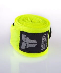 Fighter Handwraps - Neon Yellow, FHW-002NY GLOVES