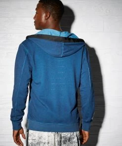 Reebok The Noble Fight Washed Full Zip Hoodie, AX9864