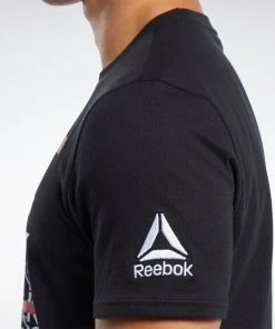 Reebok UFC FG Capsule TEE - Black, FJ5189 15 Reebok UFC FG Capsule TEE - Black, FJ5189
