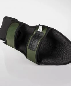 PROTECTION Fighter Shinguards Thai Classic - Khaki/black, JE1573GNB