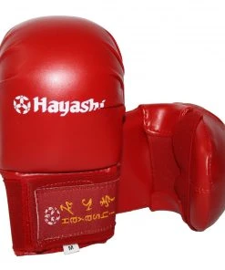 HAYASHI Karate Gloves TSUKI Training - Red, 235-4