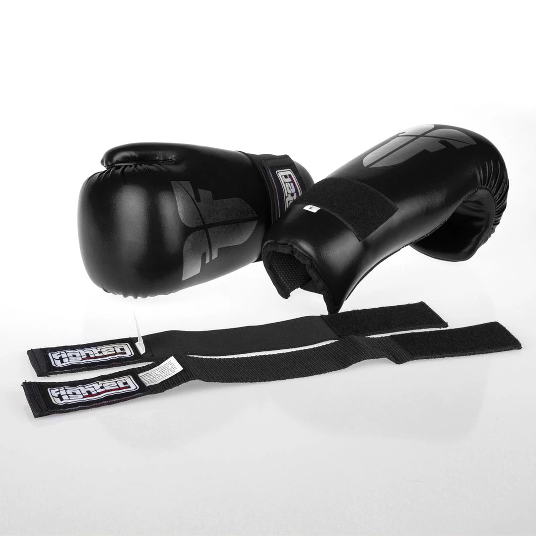Fighter Open Gloves Strap - Black, FOG-001B 4 Fighter Open Gloves Strap - Black, FOG-001B
