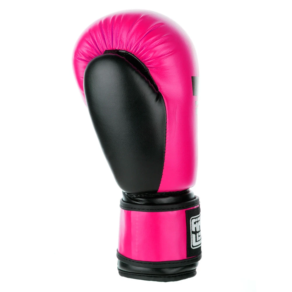 Fighter Basic Gloves - Neon Pink/black, 1376APUFP 4 Fighter Basic Gloves - Neon Pink/black, 1376APUFP