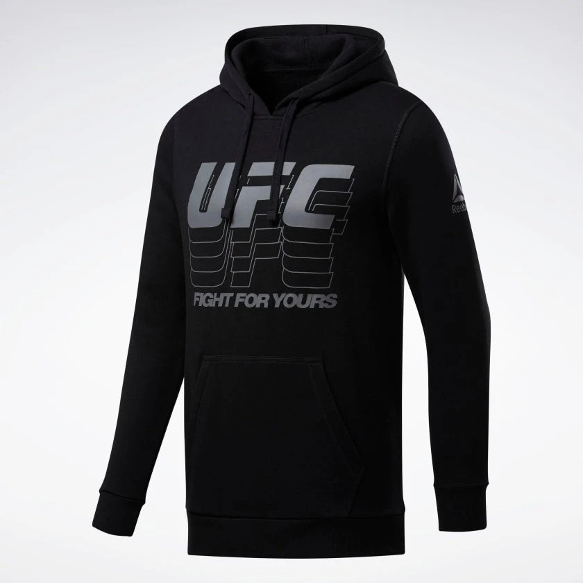 Hoodies Reebok UFC FG Hoodie - Black, FJ5161 4 Hoodies Reebok UFC FG Hoodie - Black, FJ5161