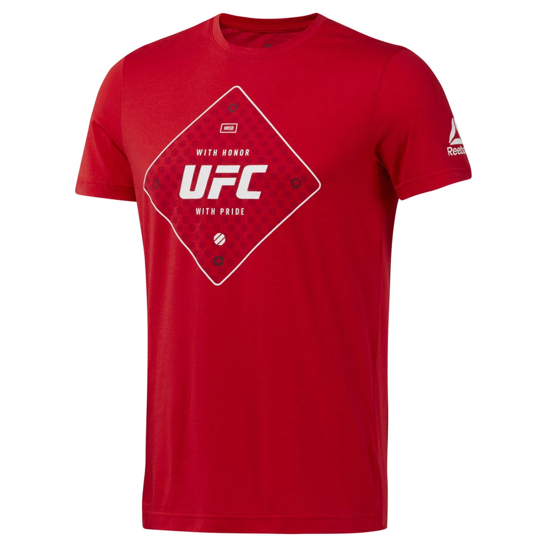 T-Shirts Reebok UFC T-shirt - Red, D95025 3 T-Shirts Reebok UFC T-shirt - Red, D95025