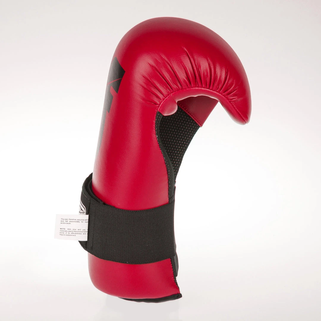 Fighter Open Gloves Strap - Dark Red, FOG-001R 11 Fighter Open Gloves Strap - Dark Red, FOG-001R