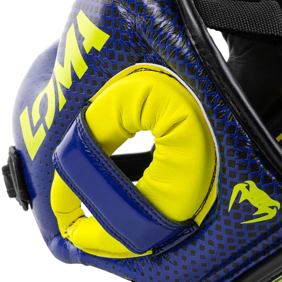 Venum Pro Boxing Headgear LOMA Edition - Blue/yellow, VENUM-03915-405 8 Venum Pro Boxing Headgear LOMA Edition - Blue/yellow, VENUM-03915-405