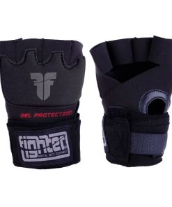 Fighter Strap Gel Hand-Wraps - Black, FGW-001BB GLOVES