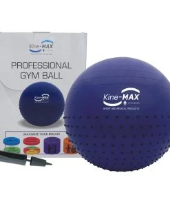 KinesioMAX Gym Ball 65cm - Blue, GYM-65-BLU TRAINING