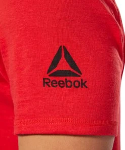 Reebok UFC Fight Week T-shirt - Red, DU4573 T-Shirts