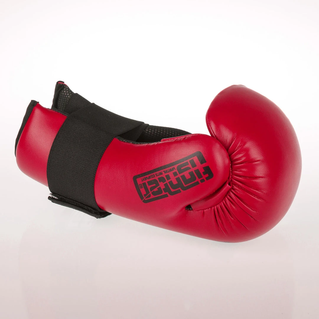 Fighter Open Gloves Strap - Dark Red, FOG-001R 9 Fighter Open Gloves Strap - Dark Red, FOG-001R