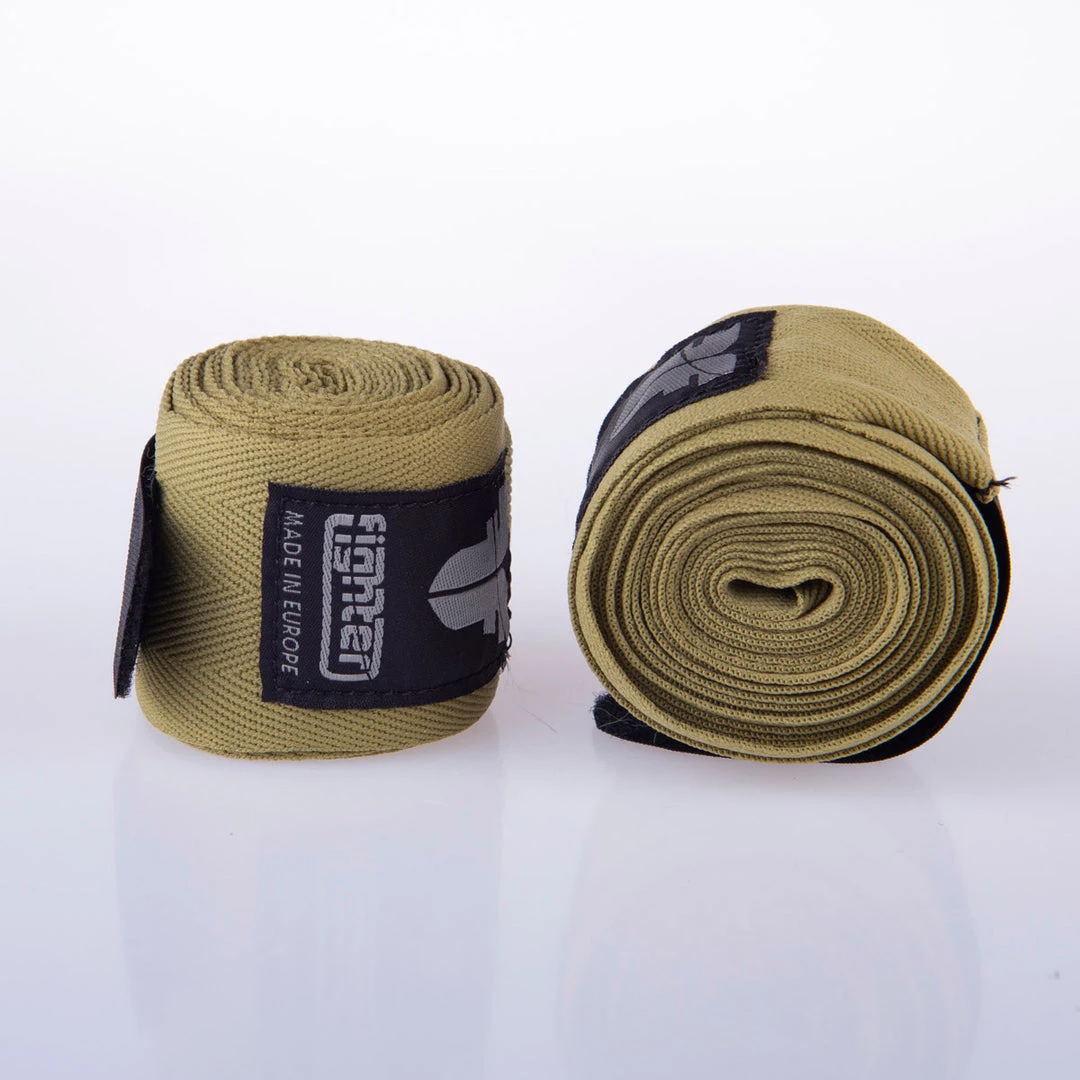 Fighter Handwraps - Khaki, FHW-002KH 4 Fighter Handwraps - Khaki, FHW-002KH
