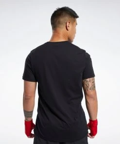 Reebok Combat Boxing Tee - Black, FJ5333