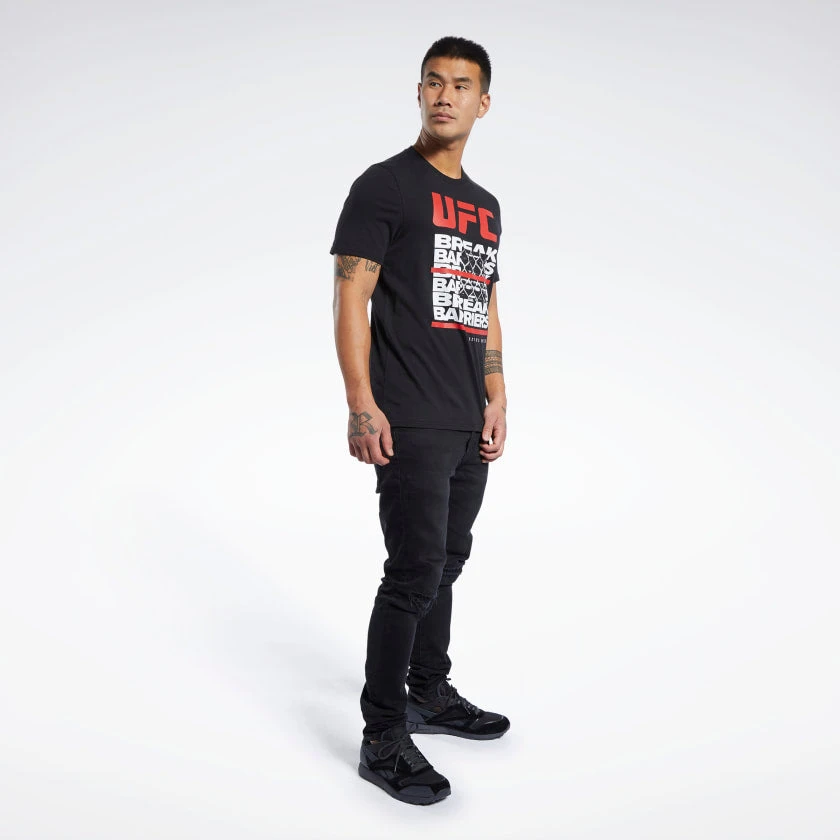 Reebok UFC FG Capsule TEE - Black, FJ5189 6 Reebok UFC FG Capsule TEE - Black, FJ5189