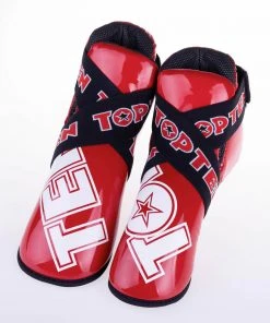 PROTECTION Top Ten ITF Kicks Glossy - Red, 3067-4ITF