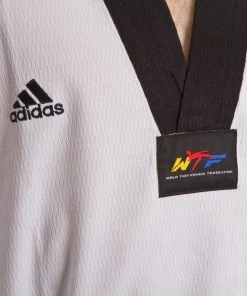 Adidas Taekwondo WT Uniforms Dobok WT Adichamp III Black V, ADITCH03-B