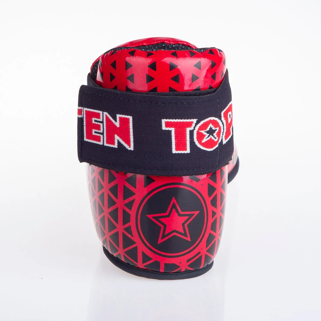 PROTECTION TOP TEN Super-light Triangles Kicks - Red/black, 3067-49T 4 PROTECTION TOP TEN Super-light Triangles Kicks - Red/black, 3067-49T