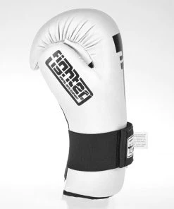 Fighter Open Gloves Strap - White, FOG-001W