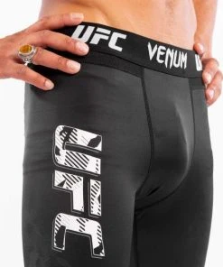 Venum UFC Authentic Fight Week Compression Pants - Black 15 Venum UFC Authentic Fight Week Compression Pants - Black