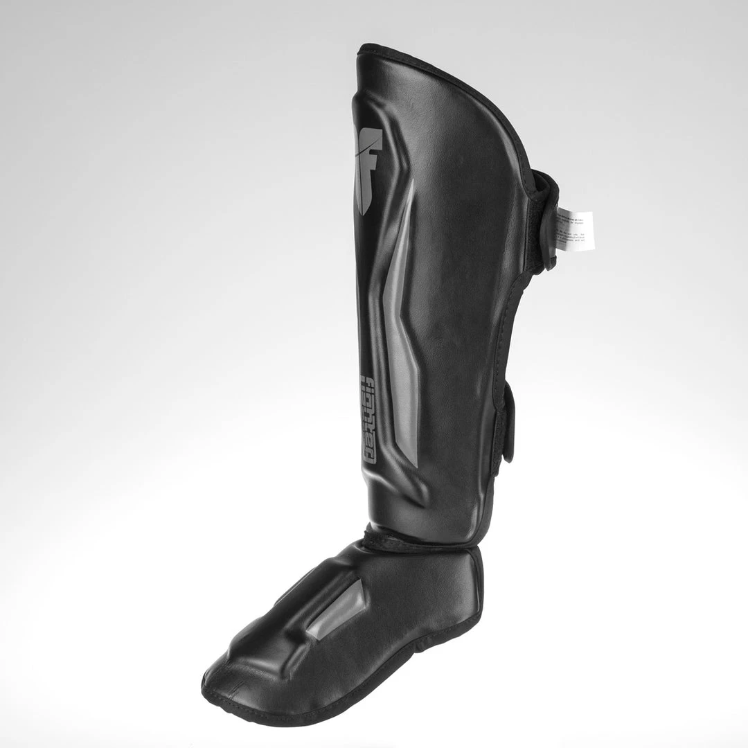 Fighter Shinguards Thai Ergo - Black/grey, FSG-004BG PROTECTION 9 Fighter Shinguards Thai Ergo - Black/grey, FSG-004BG PROTECTION
