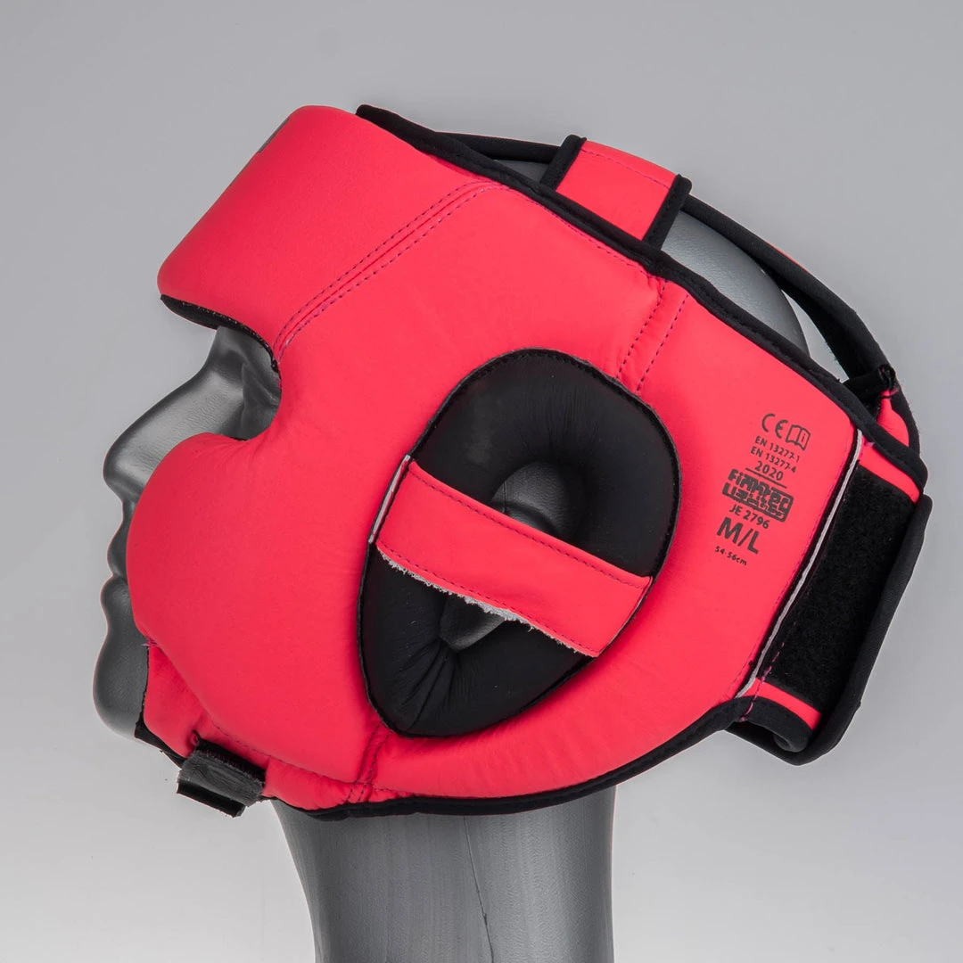 Headguard Fighter Sparring Pro - Pink, FHG-001CPK PROTECTION 6 Headguard Fighter Sparring Pro - Pink, FHG-001CPK PROTECTION