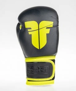 Fighter Boxing Gloves SPEED - Black/neon Yellow, TH1612PUBNY