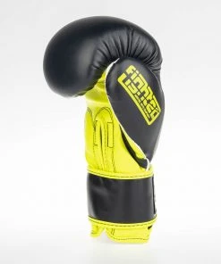 Fighter Boxing Gloves SPEED - Black/neon Yellow, TH1612PUBNY