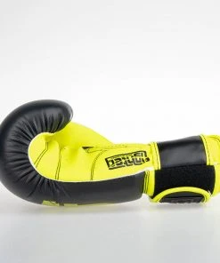 Fighter Boxing Gloves SPEED - Black/neon Yellow, TH1612PUBNY