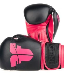 Fighter Boxing Gloves SPEED - Black/neon Pink, TH1612PUBKP
