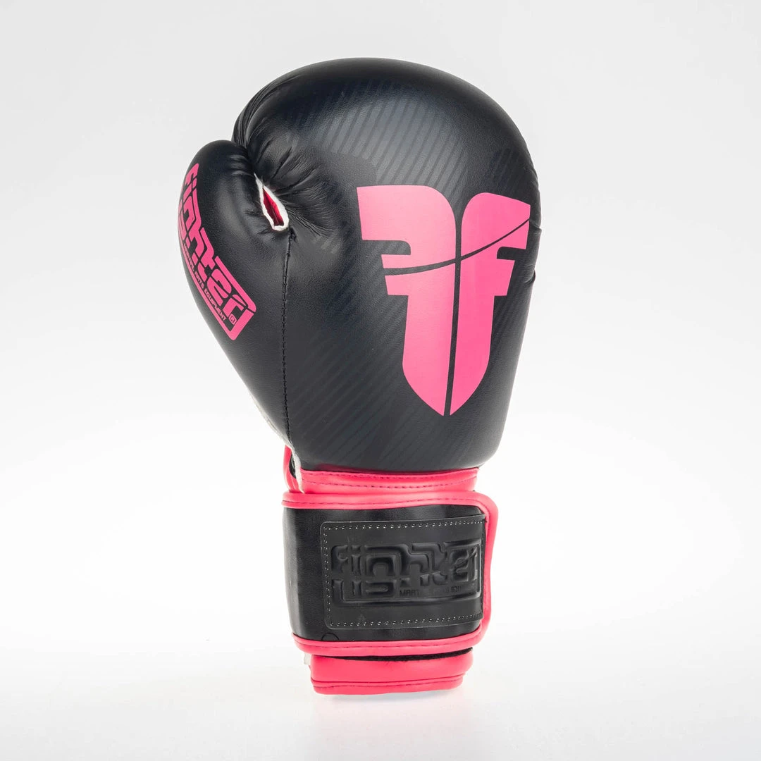 Fighter Boxing Gloves SPEED - Black/neon Pink, TH1612PUBKP 7 Fighter Boxing Gloves SPEED - Black/neon Pink, TH1612PUBKP