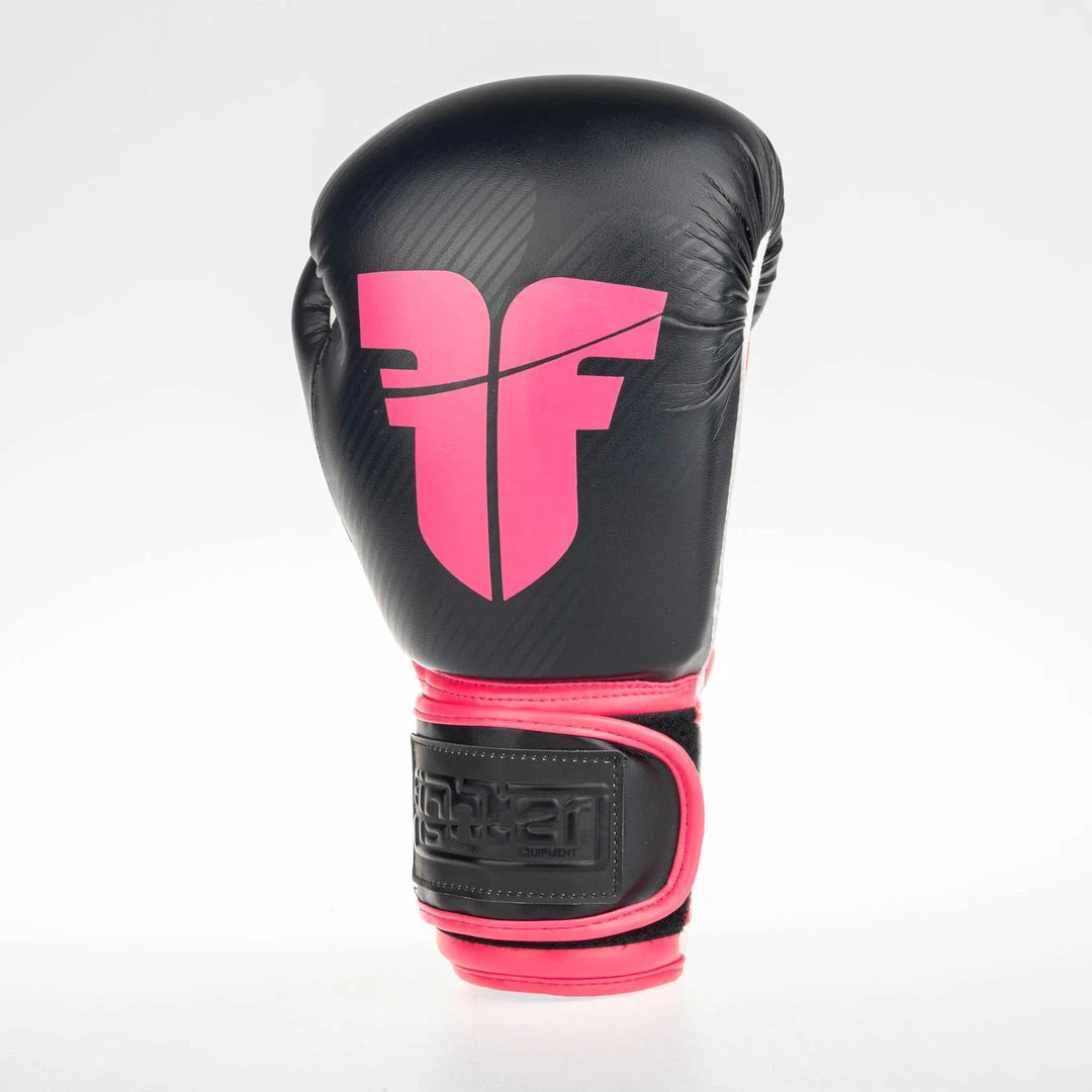 Fighter Boxing Gloves SPEED - Black/neon Pink, TH1612PUBKP 8 Fighter Boxing Gloves SPEED - Black/neon Pink, TH1612PUBKP