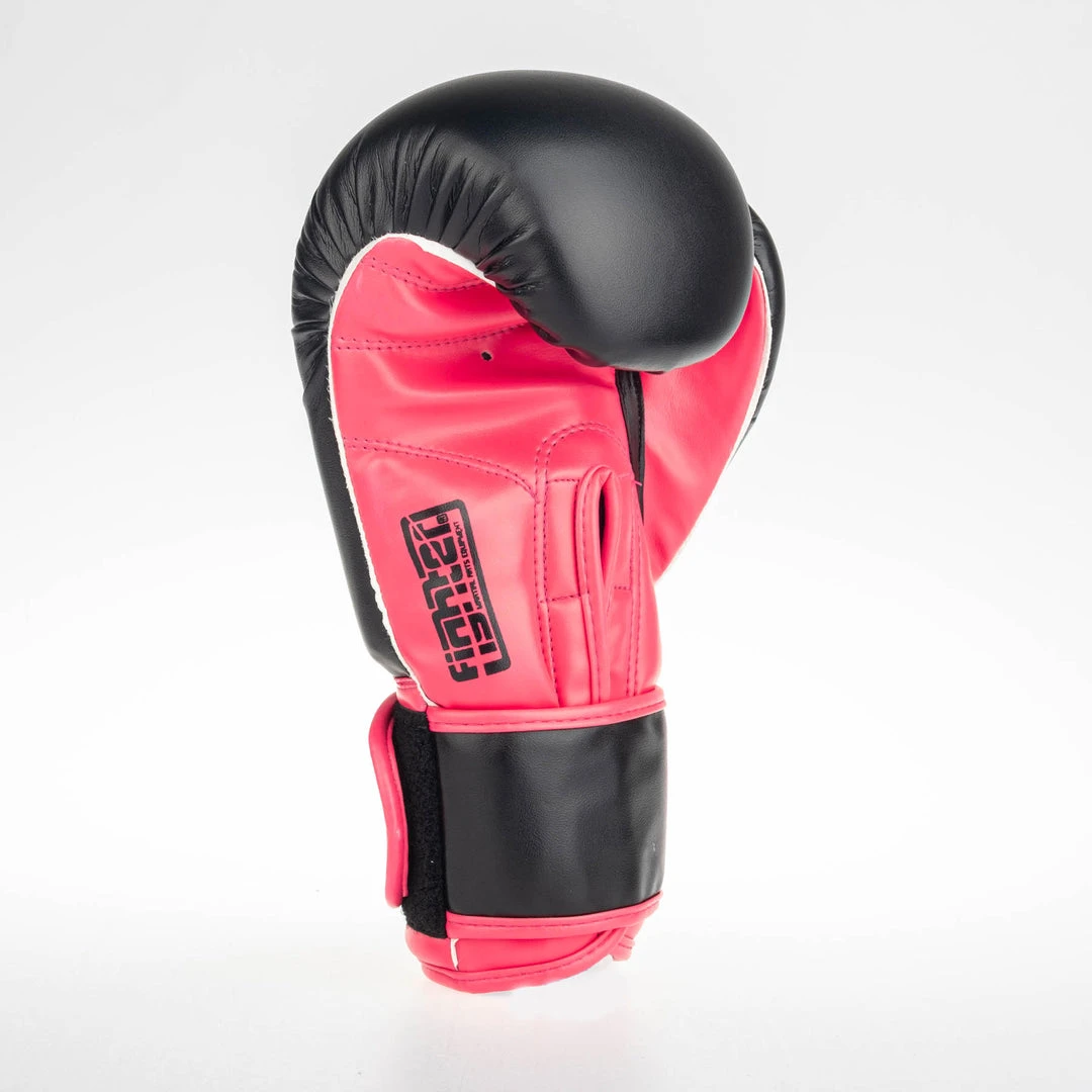 Fighter Boxing Gloves SPEED - Black/neon Pink, TH1612PUBKP 10 Fighter Boxing Gloves SPEED - Black/neon Pink, TH1612PUBKP