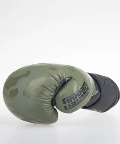 Fighter Boxing Gloves SIAM - Khaki Camo, FBG-003CKH