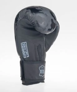 Fighter Boxing Gloves SIAM - Black Camo, FBG-003CBK 20 Fighter Boxing Gloves SIAM - Black Camo, FBG-003CBK