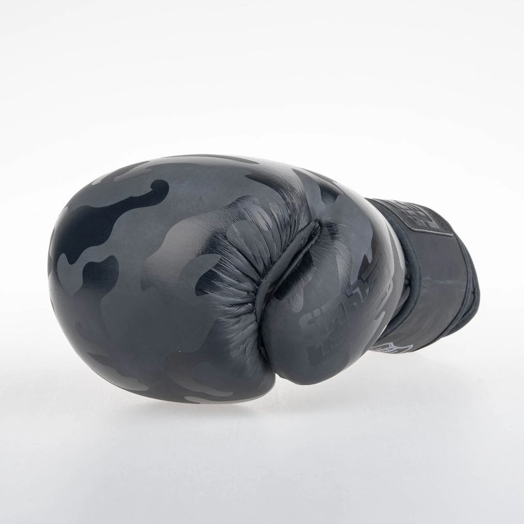 Fighter Boxing Gloves SIAM - Black Camo, FBG-003CBK 12 Fighter Boxing Gloves SIAM - Black Camo, FBG-003CBK