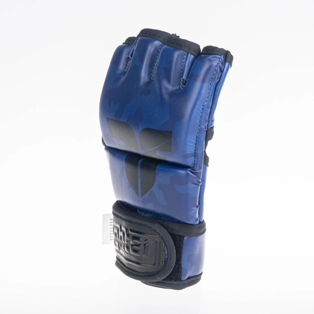 MMA Gloves Fighter Competition - Blue/camo, FMG-002CBU 6 MMA Gloves Fighter Competition - Blue/camo, FMG-002CBU