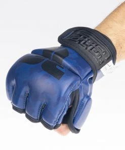 MMA Gloves Fighter Competition - Blue/camo, FMG-002CBU 17 MMA Gloves Fighter Competition - Blue/camo, FMG-002CBU