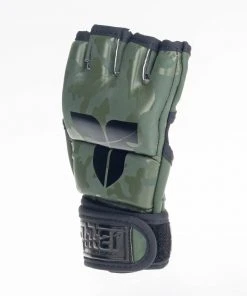 MMA Gloves Fighter Competition - Khaki/camo, FMG-002CKH
