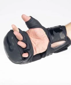 MMA Gloves Fighter Training - Black/camo, FMG-001CBK