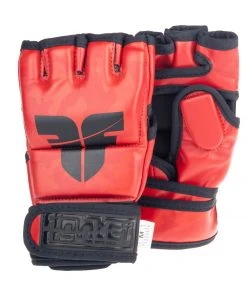 MMA Gloves Fighter Competition - Red/camo, FMG-002CRD