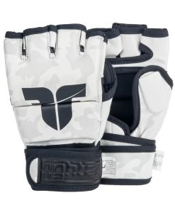 MMA Gloves Fighter Competition - White/camo, FMG-002CWH