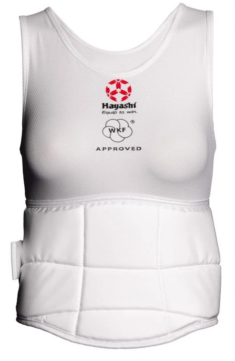 Hayashi WKF Chest Guard “Essential” For Women PROTECTION 3 Hayashi WKF Chest Guard “Essential” For Women PROTECTION