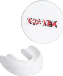 TOP TEN Mouthguard "Peppermint" - White PROTECTION
